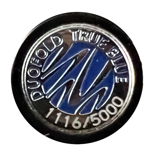 Parker Duofold Centennial crown decal True Blue