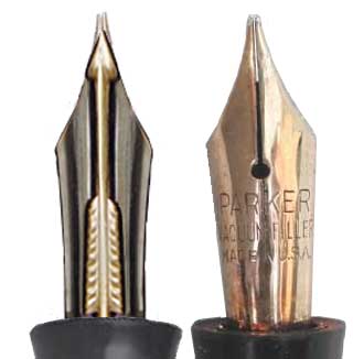 Golden Arrow nib variations